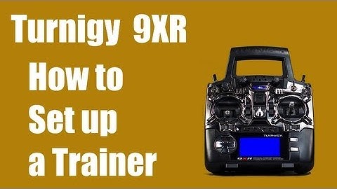 openTX - How to set up a trainer