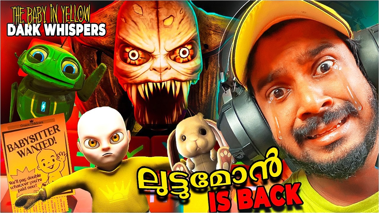 ലുട്ടുമോൻ 👶🏻 തിരിച്ചെത്തി… 😱😨| BABY IN YELLOW DARK WHISPERS 💛 #mobilegame #funnygameplay #malayalam