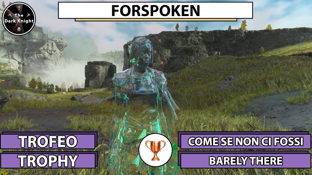 Forspoken: Trofeo "Come se non ci fossi" ("Barely There" Trophy)