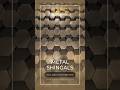 Metal Shingles Manufacturer in Delhi NCR | Facade & Metal Cladding Solutions #shorts #trending #yt