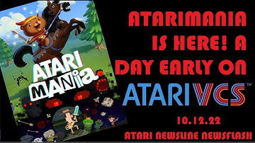 "Atari Mania" Out a Day Early on Atari VCS! Available Now! (Atari Newsline Newsflash) 10.12.22