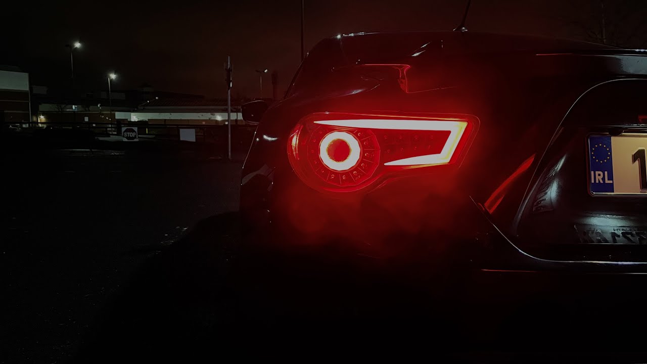 Crystaleye Vulcan V2 LED Sequential Tail Lights Install on GT86