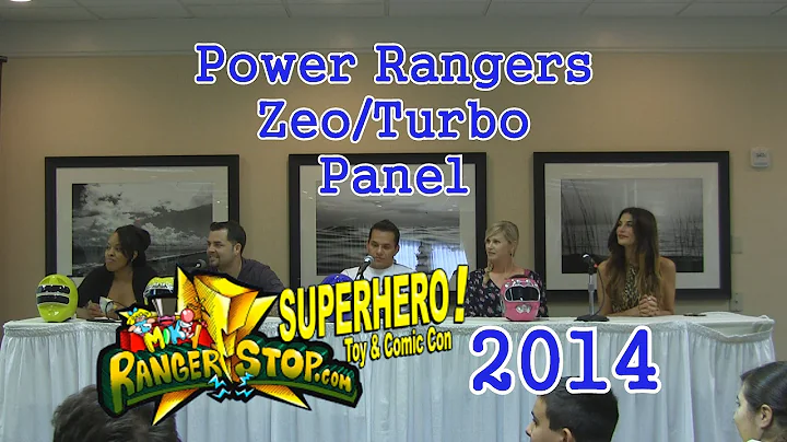 Power Rangers Zeo/Turbo Panel - RangerStop 2014 - Steve Cardenas, Catherine Sutherland, & More
