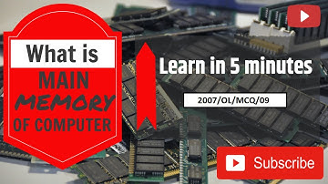 Do you know What is memory?( පරිගණකයක ප්‍රධාන මතකය කියන්නෙ මොකක්ද ?)