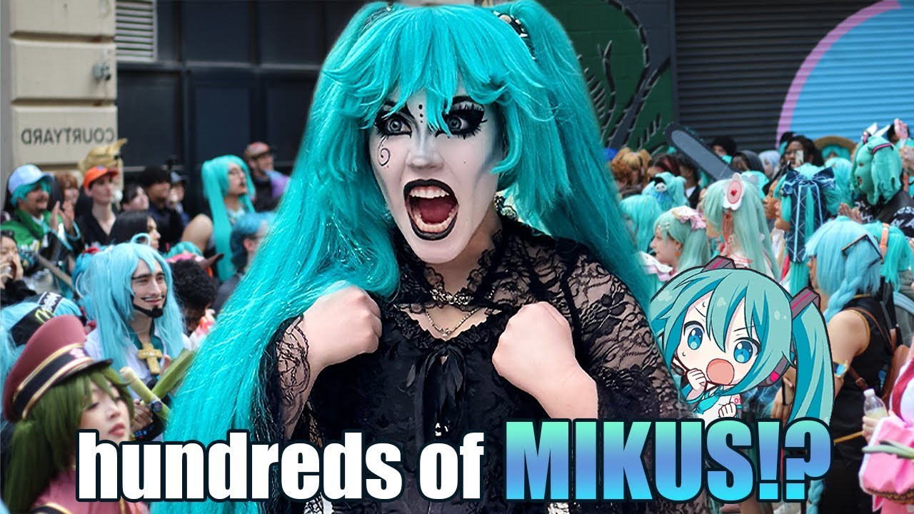 The Hatsune Miku Lookalike Contest was INSANE.