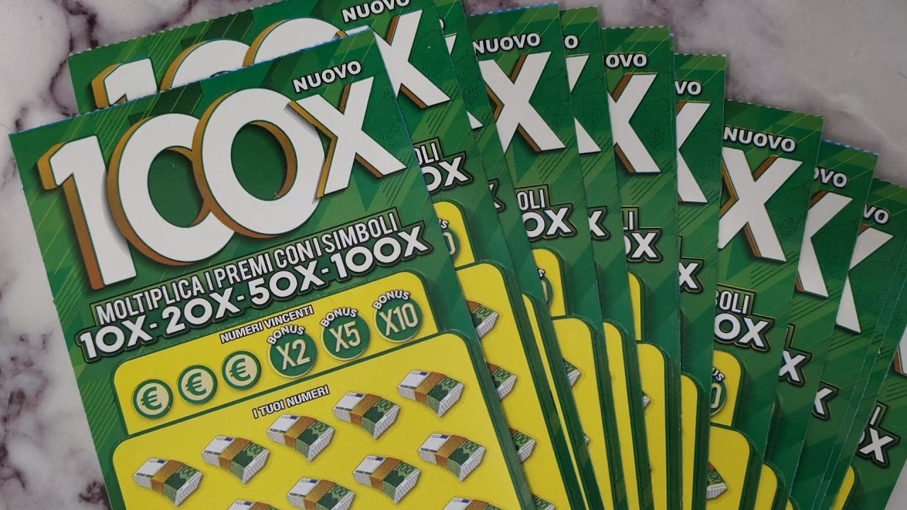 Gratto un pacco intero di 100X