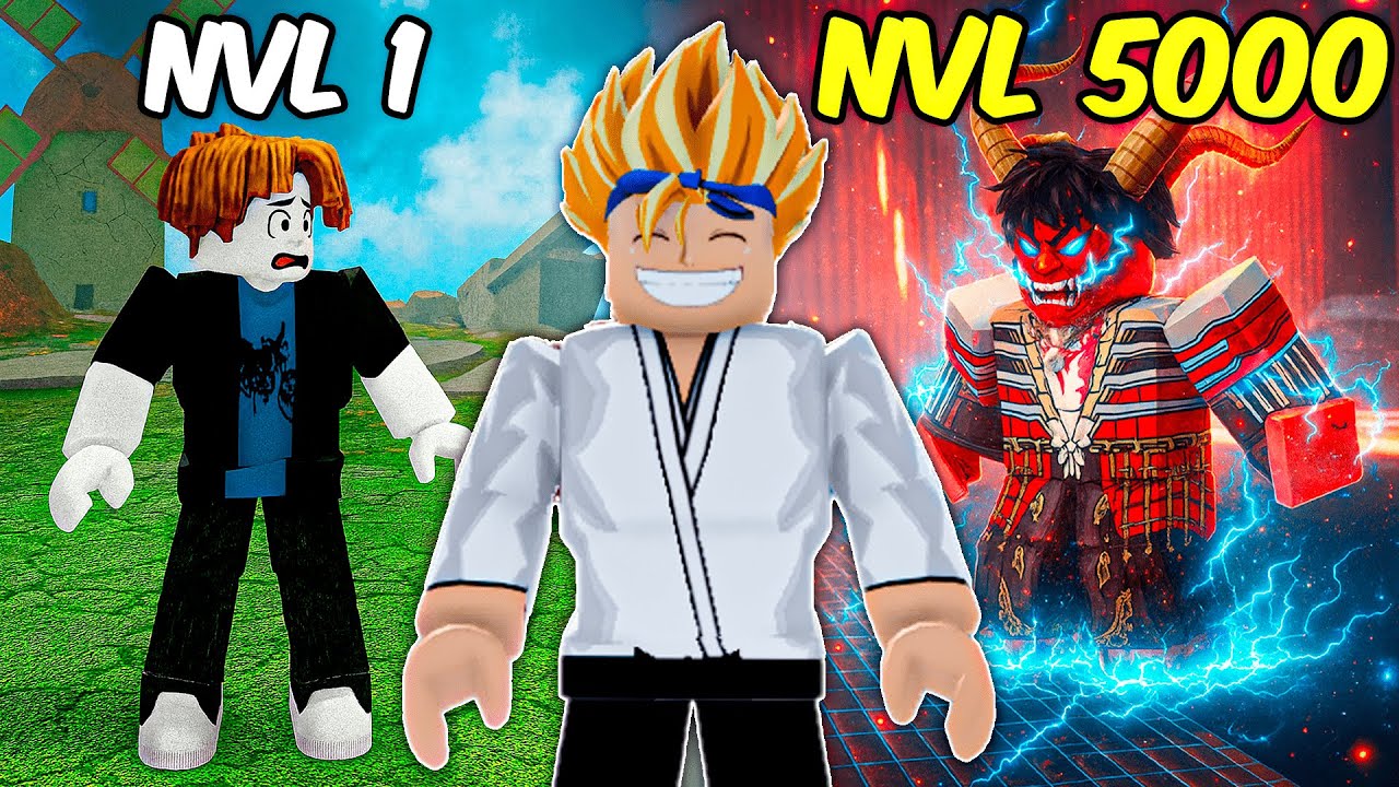 Enfrenté al Boss NIVEL 5000 Siendo Nivel 1 en Blox Fruits