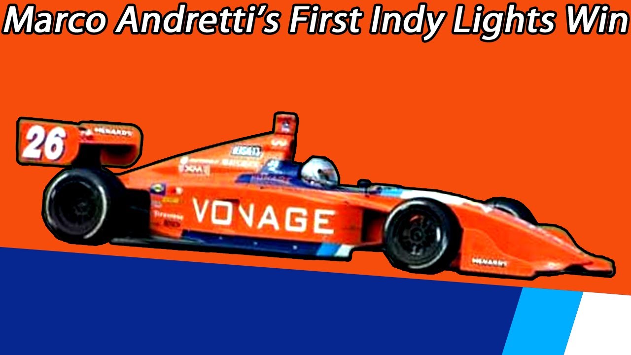Marco Andretti's First Indy Lights Win