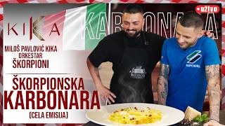 MUZIČKI ZALOGAJ - ŠKORPIONSKA KARBONARA (CELA EMISIJA) 2026. - MILOŠ PAVLOVIĆ KIKA