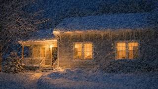 Heavy Howling Blizzard | Powerful Wind and Snow Sounds for Sleep, Study &amp; Relaxation