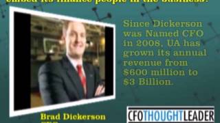 Under Armour CFO Brad Dickerson