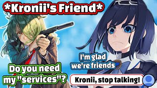 Kronii Isn't Beating the Mafia Allegations the Way she Talks about her Friends... 【Hololive EN】