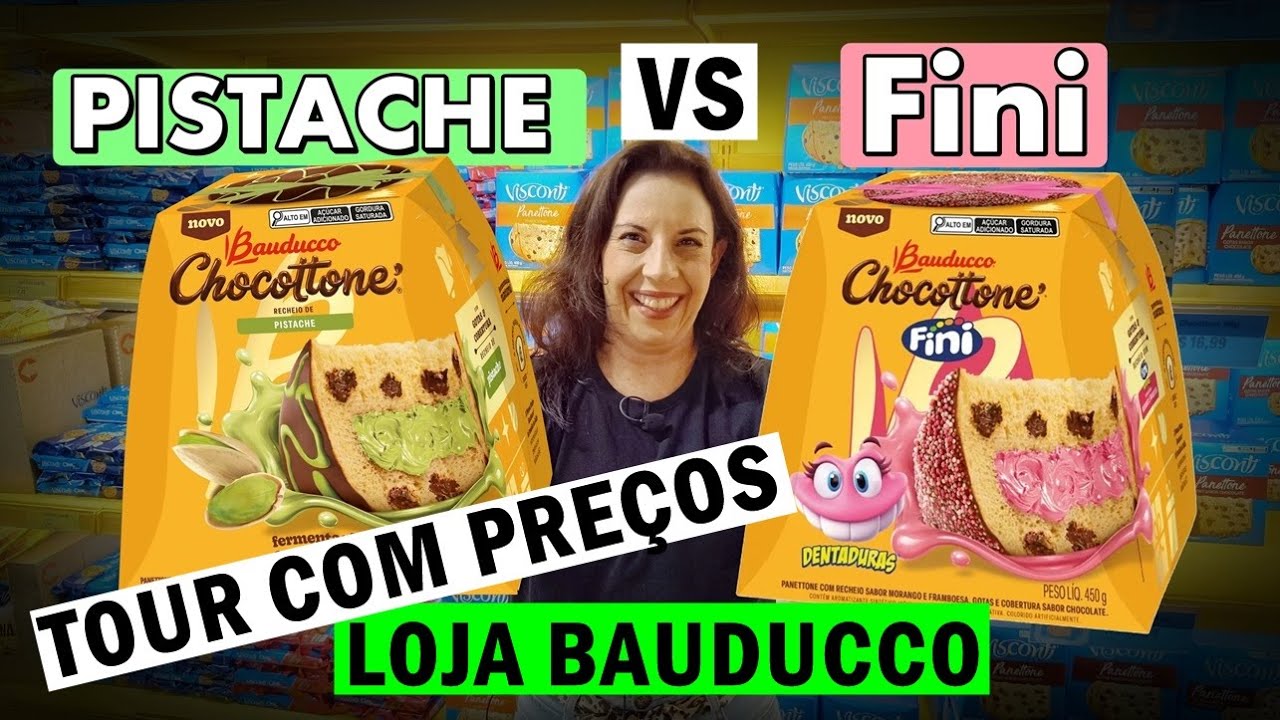 TOUR COMPLETO NA LOJA DE FÁBRICA BAUDUCCO - Tem muita novidade!