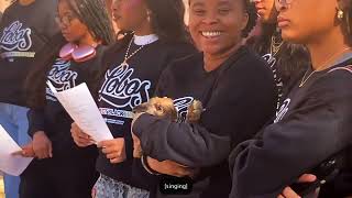 VIDEO STORY:  Black History Month kicks off at UNM with Pan-African flag raising ceremony