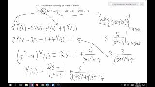 5.2 Properties of the Laplace Transform
