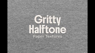 Gritty Halftone Paper Textures Graphic Download