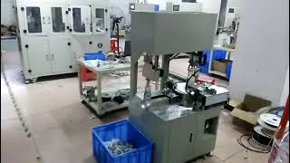 Full automatic cutting winding and tying machine WPM-81S for cotton thread 8 type single tying