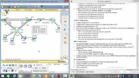 4 5 1 2 Packet Tracer  Skills Integration Challenge