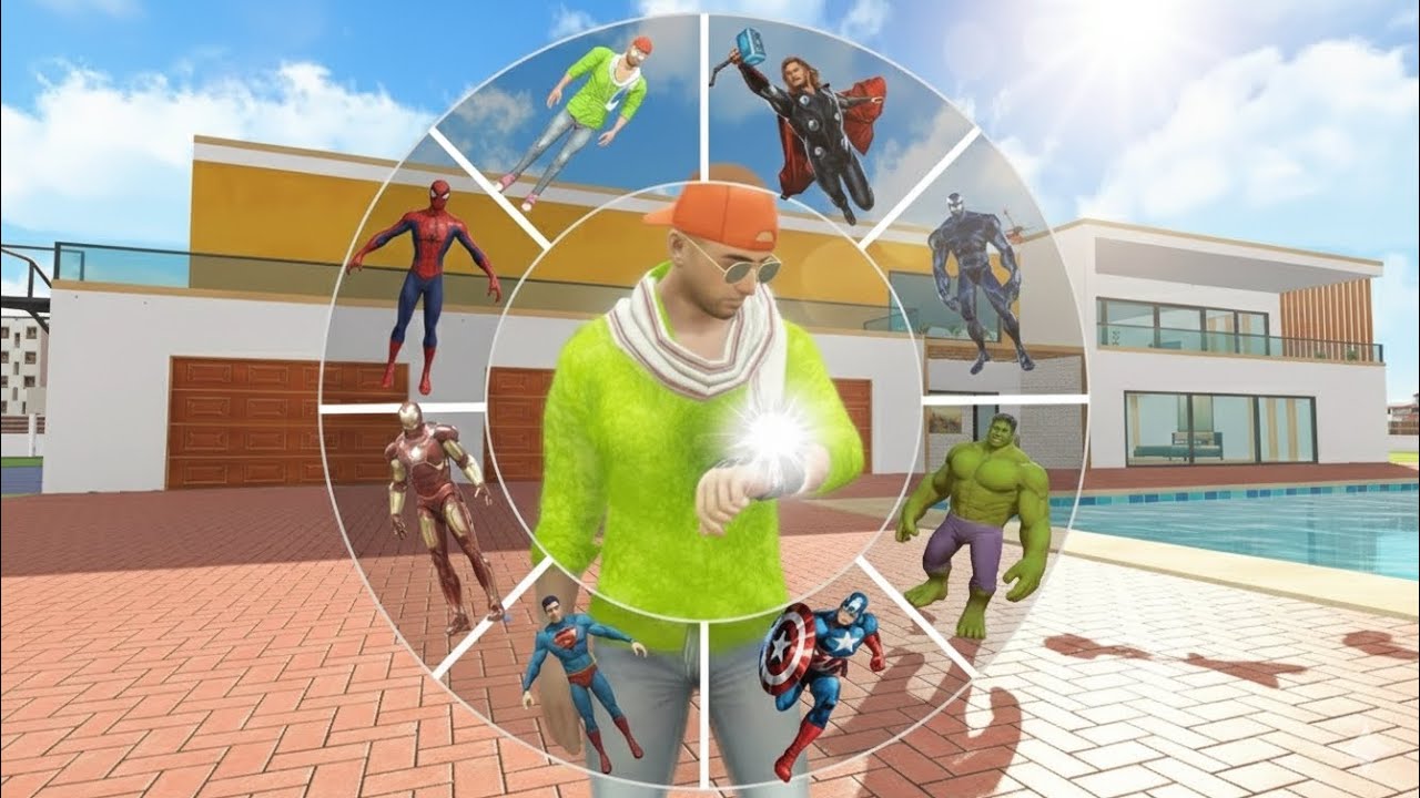 Jack Try New Magical Watch Mode 😱 | Ek Watch Se Bane Characters 🤑 | Indian Theft Auto Simulator