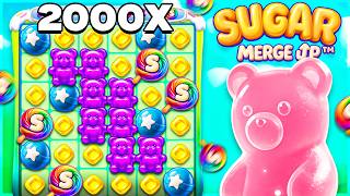 2000X WIN On SUGAR MERGE UP SLOT!! (BONUS BUYS)