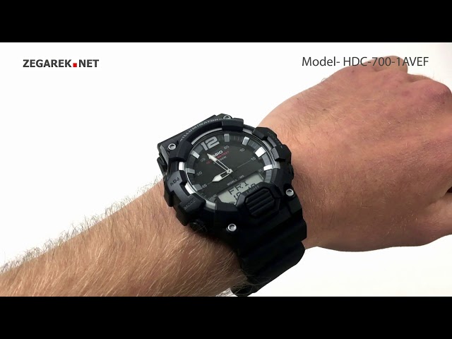 CASIO Collection HDC-700-3A2 Orologio Uomo Analogico Digitale