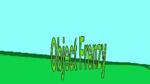 Object Frenzy new intro