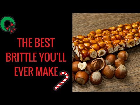 How to Make Brittle | Quick and Easy Brittle Recipe with 2 Ingredients