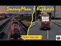 #ets2 #ets2gameplay Snowymoon + Reshade Realistic Graphics Locomotive Delivery