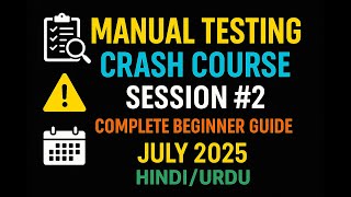Manual Testing & AI Testing Explained #2 | Functional vs Non-Functional Testing | Crash Course 2025