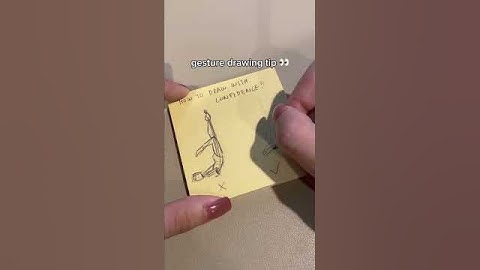 Tip for gesture drawing practice with a reference! #shorts