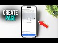 How to Create Facebook Page in 2026