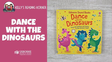 Dancing With The Dinosaurs | Spring 2022 New Title | Usborne Books & More [Press-a-Sound Book]
