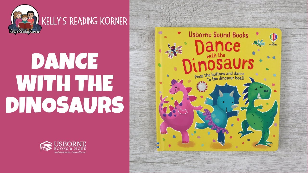 Dancing With The Dinosaurs | Spring 2022 New Title | Usborne Books & More [Press-a-Sound Book]
