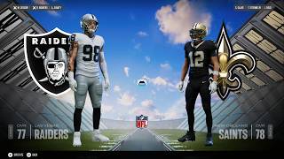 Las Vegas Raiders vs New Orleans