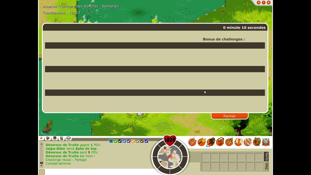 Tour de pêche Dofus YouTube