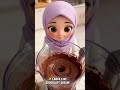 Healthy Chocolate for Kids 🍫✨ | Zayn &amp; Layla Fun Recipe! #KidsCooking #ChocolateLovers #shorts