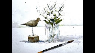 Easy Format and Process for Floral Still Life Drawing and Paintings - with Chris Petri