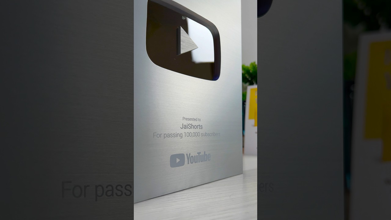 Thanks For 100K Subscribers💞🙏 Silver Play Button 04/02/2026, 