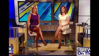 Ainsley Earhardt's luminous birthday feet