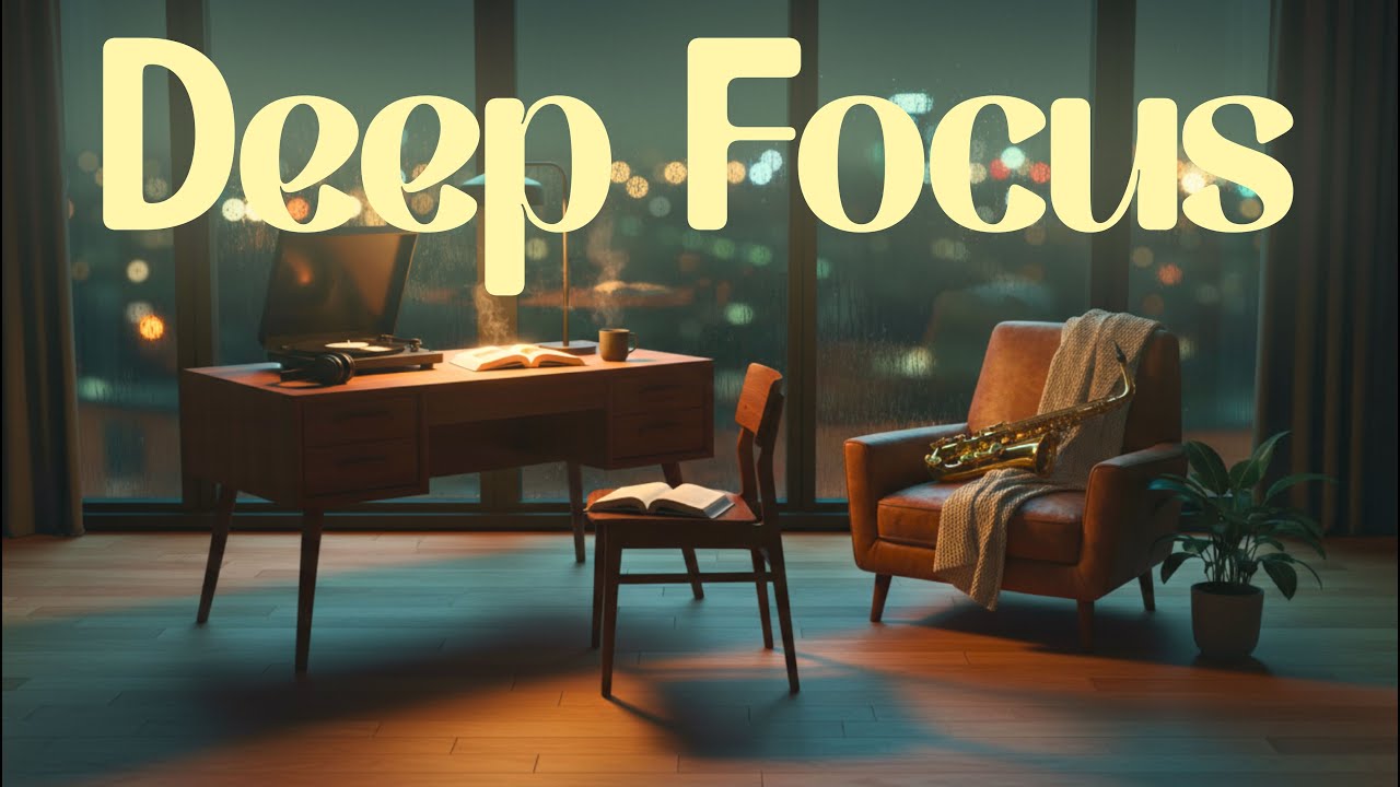 Deep Focus Lofi Jazz Hip Hop • 2 Hours Study Music for Concentration ...