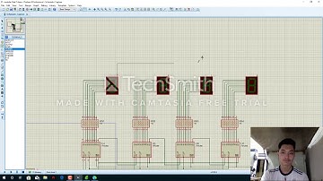 vẽ module 4 led 7 đoạn và chạy 1 chương trình demo