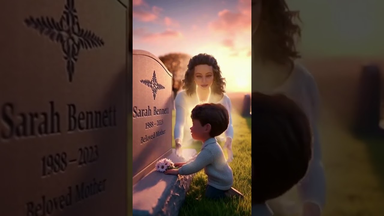 Jesus Comforts a Child at His Mother's Grave 