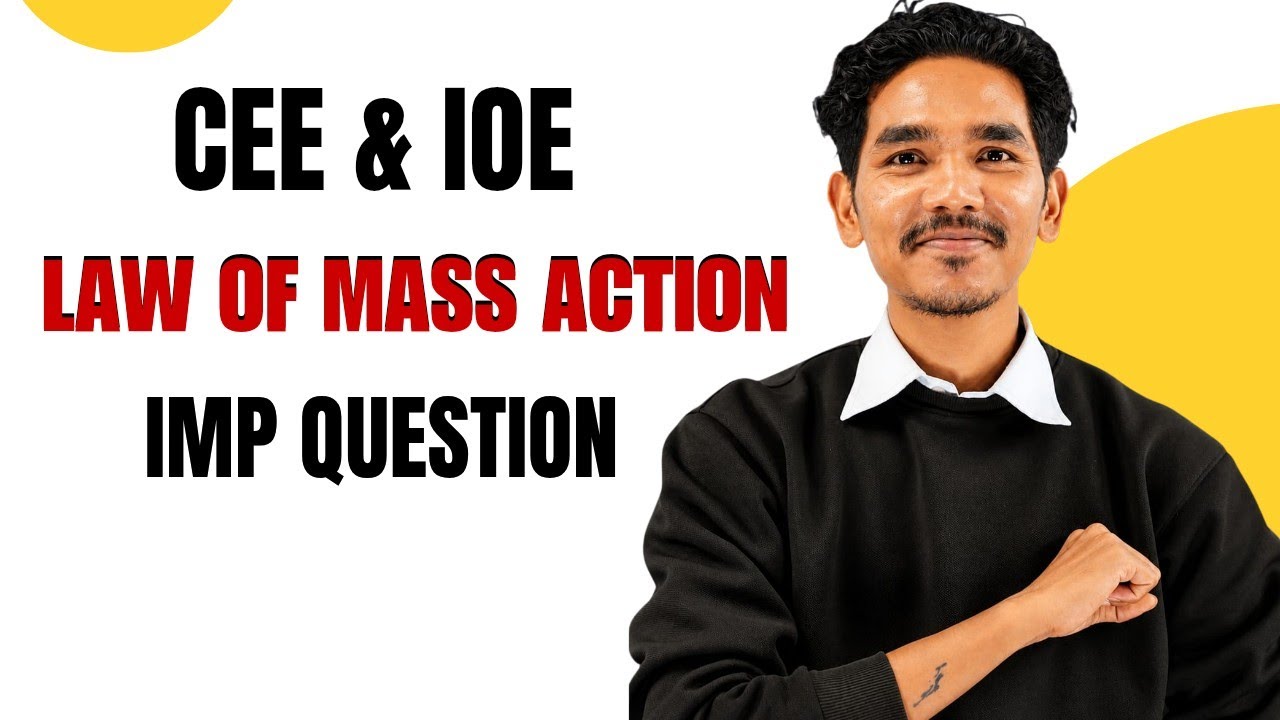 Law of Mass Action and Equilibrium Constants