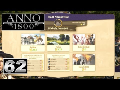 lets play a little game #Anno1800 #62 Stadt Attraktivität checken #gameplay #deutsch #LetsPlay #Aufbaustrategie