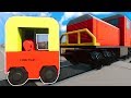 CAN A LITTLE TIKES STOP A TRAIN? - Brick Rigs Multiplayer Gameplay - Lego Train Crashes