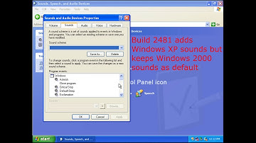 Microsoft Windows XP Build 2481 (main)