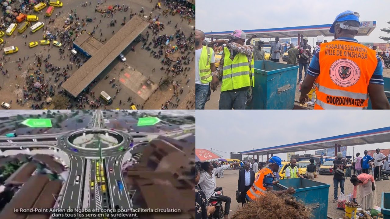 🚨ALERTE ROND-POINT NGABA|| DÉMOLITION IMMINENTE DE STATION-SERVICE DU ROND-POINT POUR UN ÉCHANGEUR