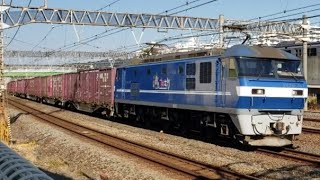 2073レ EF210-119+コキ16両(新鶴見機代走) 戸塚付近通過