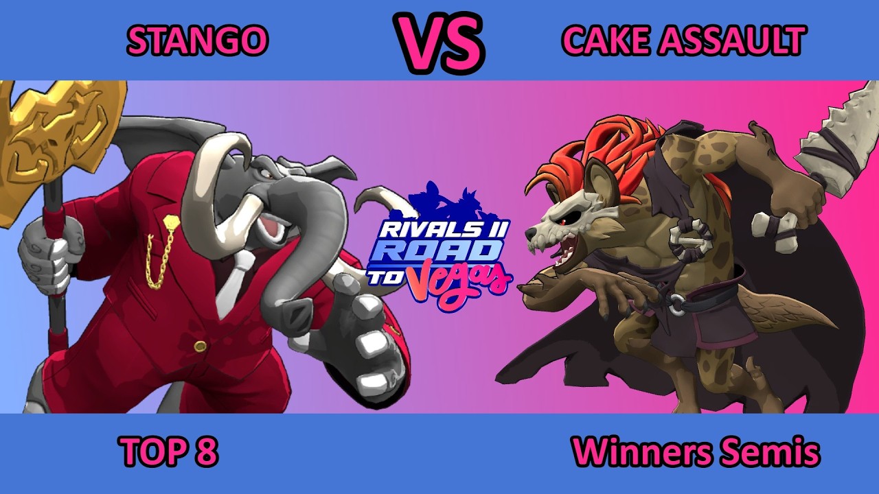 RIVALS: ROAD TO VEGAS - Cake Assault (Forsburn) Vs. Stango (Loxodont ...