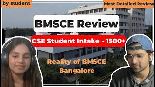 BMSCE Bangalore Student Review | RVCE vs BMSCE vs MSRIT | ComedK 2026